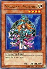 Magician's Valkyria [Structure Deck: Spellcaster's Command] [SDSC-ENSE1] | Enigma On Main