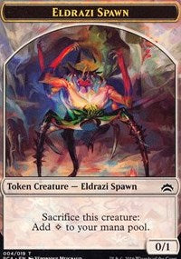 Eldrazi Spawn (004) // Eldrazi Double-sided Token [Planechase Anthology] | Enigma On Main