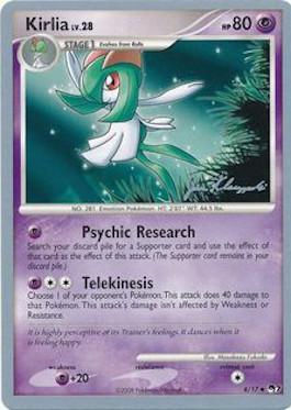 Kirlia LV.28 (8/17) (Psychic Lock - Jason Klaczynski) [World Championships 2008] | Enigma On Main