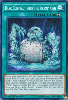 Dark Contract with the Swamp King [Structure Deck: Pendulum Domination] [SDPD-EN025] | Enigma On Main