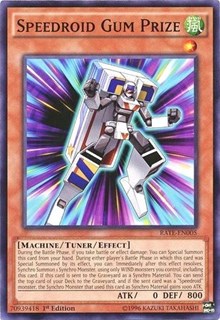 Speedroid Gum Prize [Raging Tempest] [RATE-EN005] | Enigma On Main