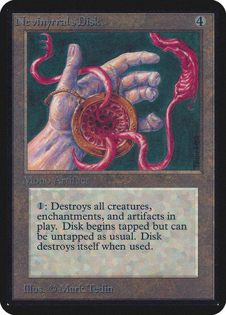 Nevinyrral's Disk [Limited Edition Alpha] | Enigma On Main