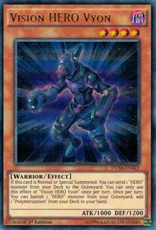 Vision HERO Vyon [Duelist Saga] [DUSA-EN021] | Enigma On Main