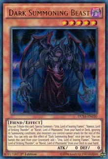 Dark Summoning Beast [Duelist Saga] [DUSA-EN030] | Enigma On Main