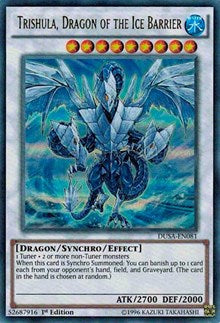 Trishula, Dragon of the Ice Barrier [Duelist Saga] [DUSA-EN081] | Enigma On Main