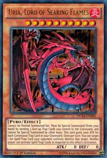 Uria, Lord of Searing Flames [Duelist Saga] [DUSA-EN096] | Enigma On Main