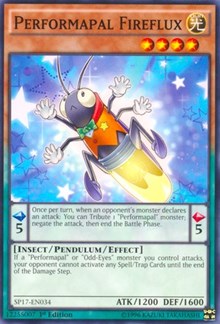 Performapal Fireflux (Starfoil) [Star Pack - Battle Royal] [SP17-EN034] | Enigma On Main