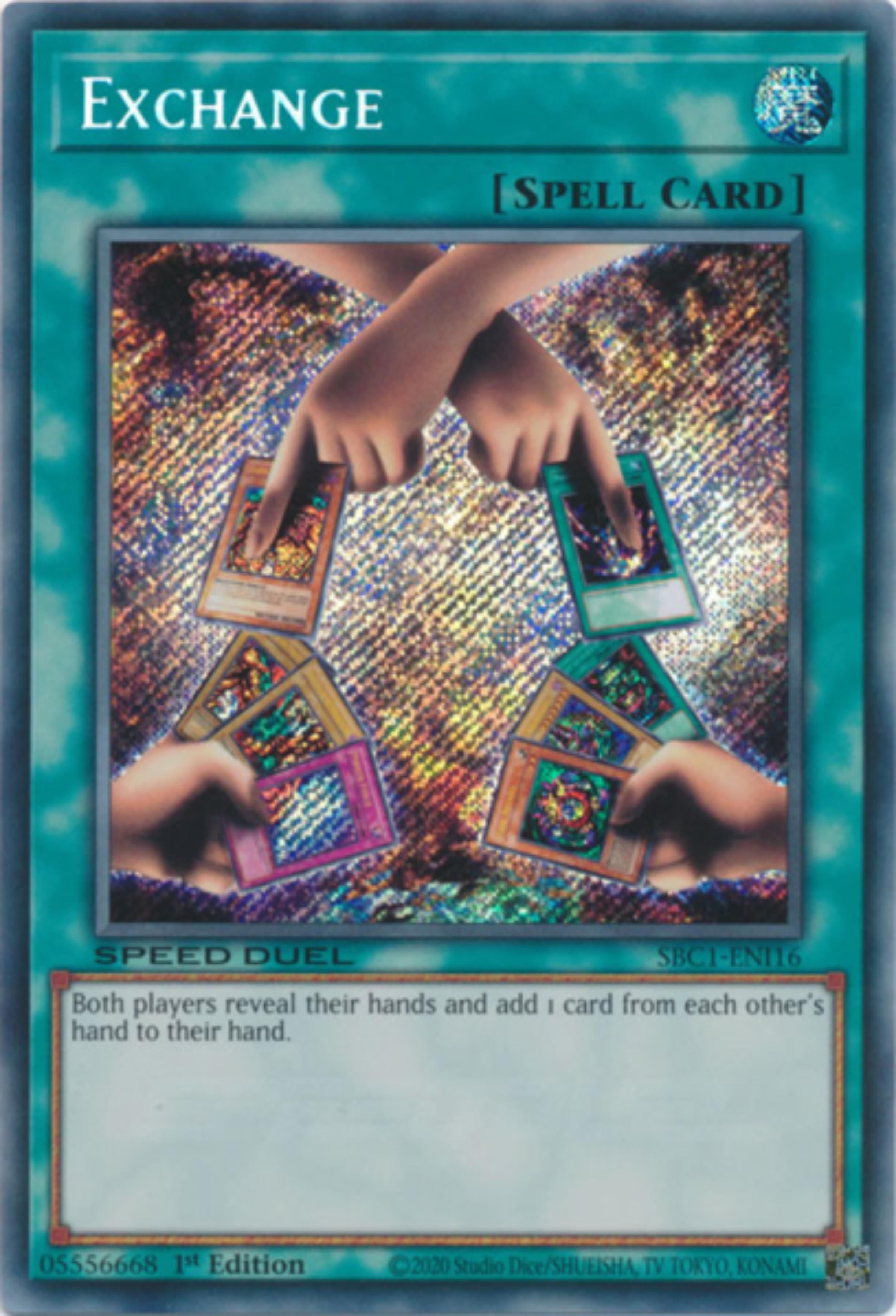 Exchange [SBC1-ENI16] Secret Rare | Enigma On Main