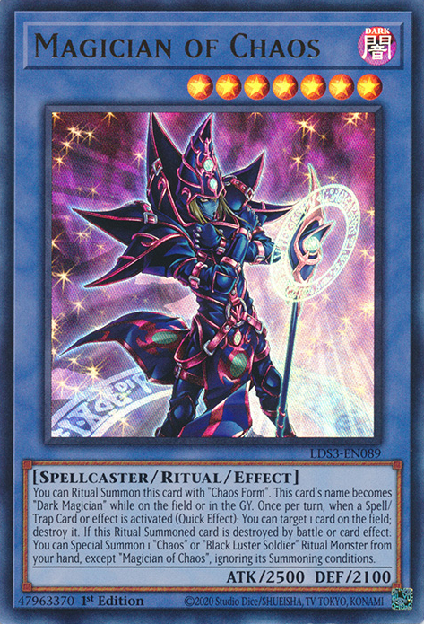 Magician of Chaos [LDS3-EN089] Ultra Rare | Enigma On Main