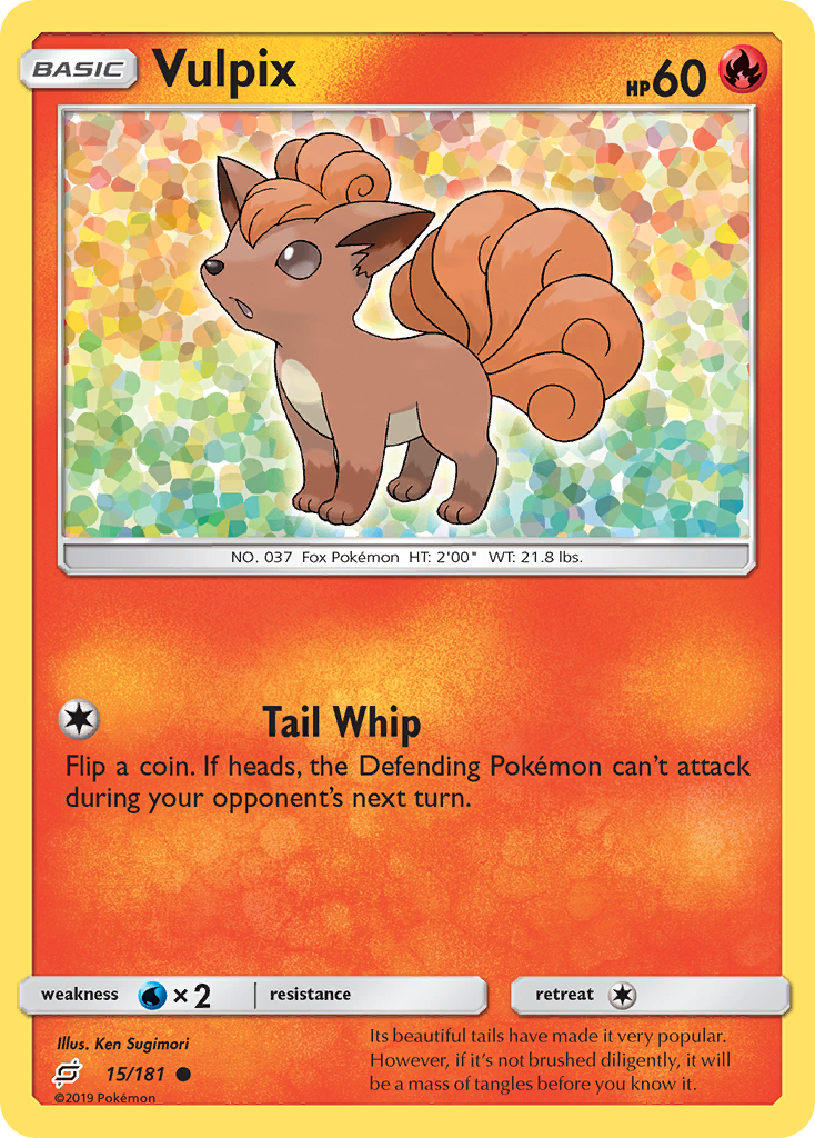 Vulpix (15/181) [Sun & Moon: Team Up] | Enigma On Main