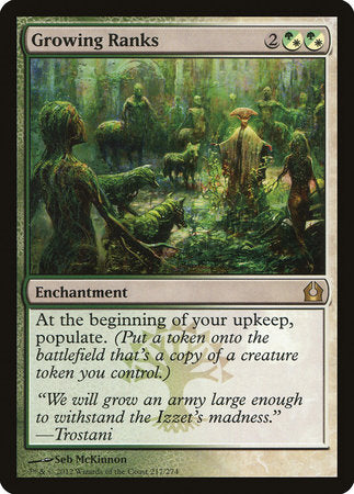 Growing Ranks [Return to Ravnica] | Enigma On Main