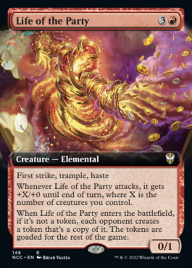 Life of the Party (Extended Art) [Streets of New Capenna Commander] | Enigma On Main