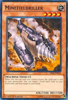 Minefieldriller [Structure Deck: Machine Reactor] [SR03-EN014] | Enigma On Main