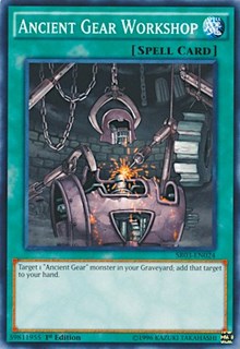 Ancient Gear Workshop [Structure Deck: Machine Reactor] [SR03-EN024] | Enigma On Main