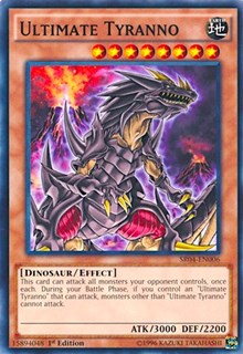 Ultimate Tyranno [Structure Deck: Dinosmasher's Fury] [SR04-EN006] | Enigma On Main