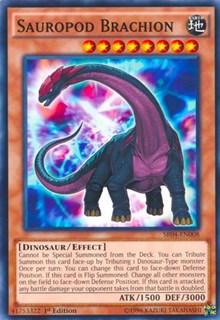 Sauropod Brachion [Structure Deck: Dinosmasher's Fury] [SR04-EN008] | Enigma On Main