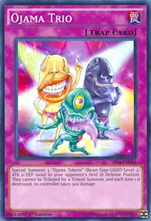 Ojama Trio [Structure Deck: Dinosmasher's Fury] [SR04-EN034] | Enigma On Main