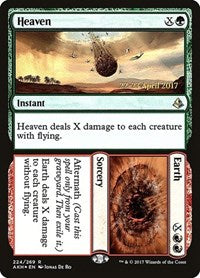 Heaven // Earth [Amonkhet Promos] | Enigma On Main