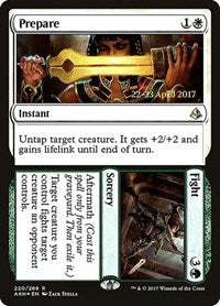 Prepare // Fight [Amonkhet Promos] | Enigma On Main