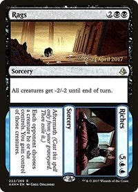 Rags // Riches [Amonkhet Promos] | Enigma On Main