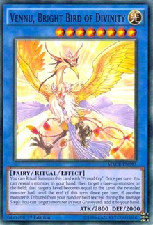 Vennu, Bright Bird of Divinity [Maximum Crisis] [MACR-EN097] | Enigma On Main