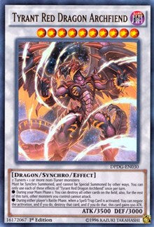 Tyrant Red Dragon Archfiend [Duelist Pack: Dimensional Guardians] [DPDG-EN030] | Enigma On Main