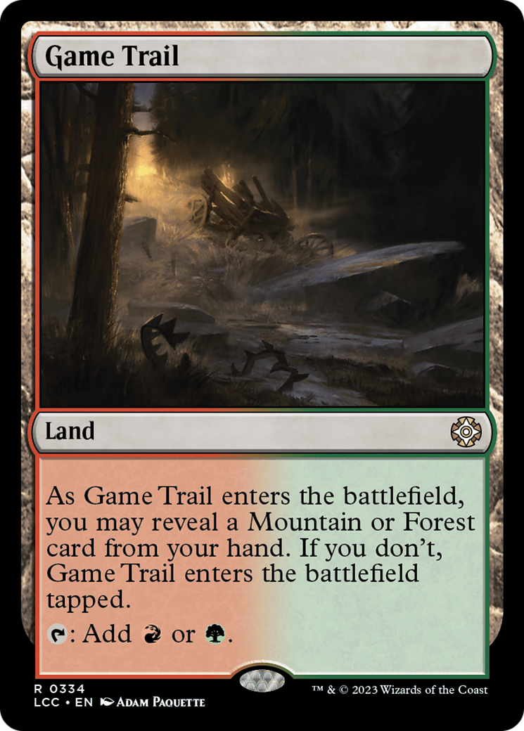 Game Trail [The Lost Caverns of Ixalan Commander] | Enigma On Main