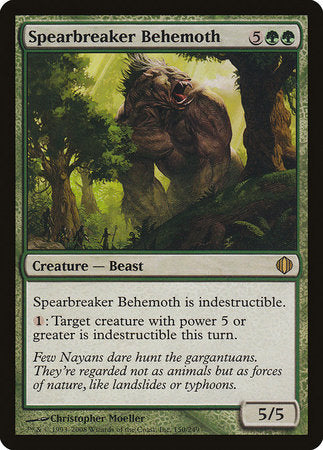 Spearbreaker Behemoth [Shards of Alara] | Enigma On Main