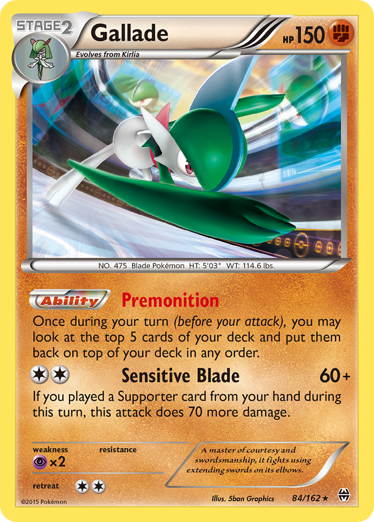 Gallade (84/162) [XY: BREAKthrough] | Enigma On Main