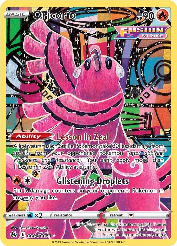 Oricorio (GG04/GG70) [Sword & Shield: Crown Zenith] | Enigma On Main