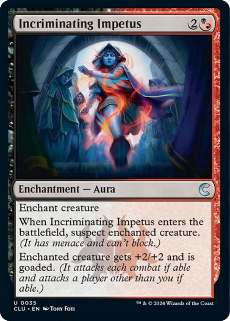 Incriminating Impetus [Ravnica: Clue Edition] | Enigma On Main