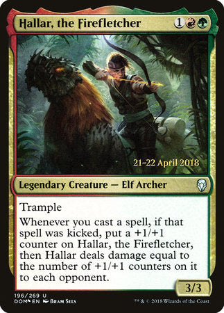 Hallar, the Firefletcher [Dominaria Promos] | Enigma On Main