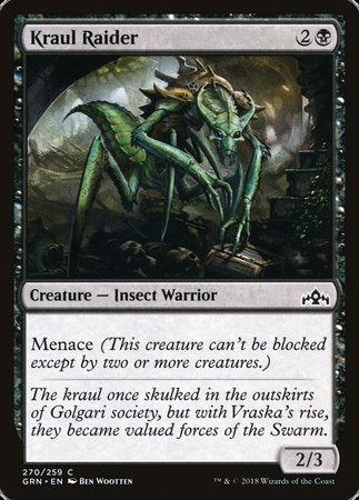 Kraul Raider [Guilds of Ravnica] | Enigma On Main