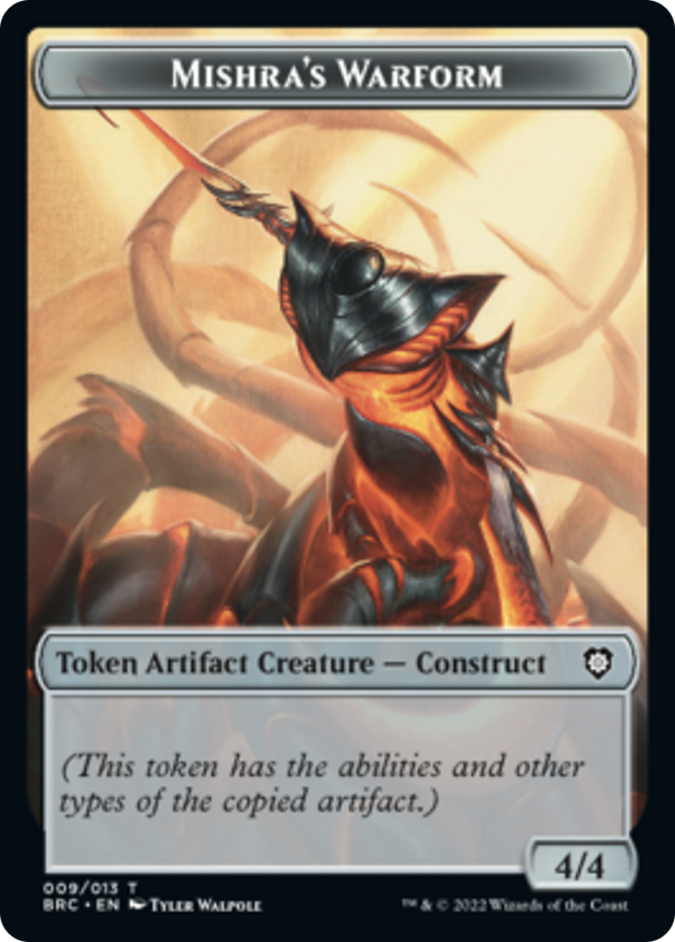 Mishra's Warform // Inkling Double-Sided Token [The Brothers' War Commander Tokens] | Enigma On Main