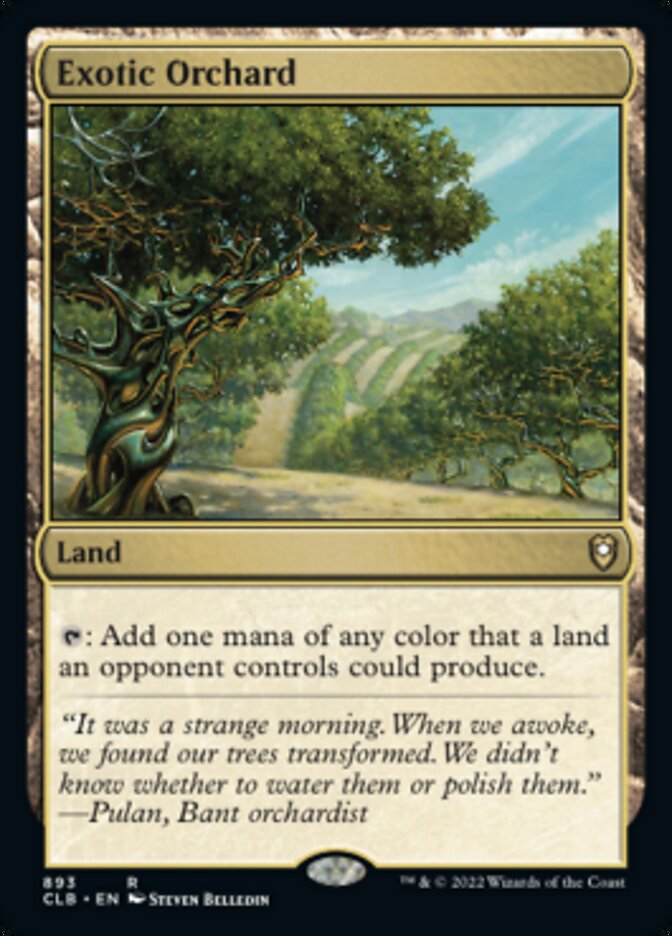 Exotic Orchard [Commander Legends: Battle for Baldur's Gate] | Enigma On Main