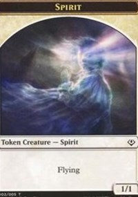 Spirit // Soldier Double-sided Token [Archenemy: Nicol Bolas Tokens] | Enigma On Main