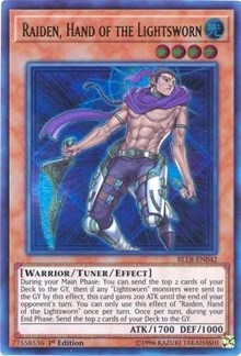 Raiden, Hand of the Lightsworn [Battles of Legend: Light's Revenge] [BLLR-EN042] | Enigma On Main