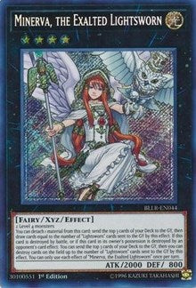 Minerva, the Exalted Lightsworn [Battles of Legend: Light's Revenge] [BLLR-EN044] | Enigma On Main