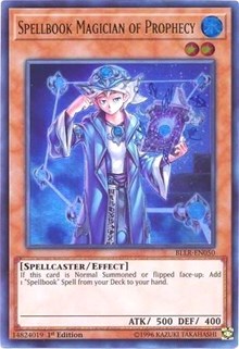 Spellbook Magician of Prophecy [Battles of Legend: Light's Revenge] [BLLR-EN050] | Enigma On Main