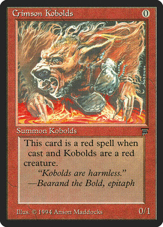 Crimson Kobolds [Legends] | Enigma On Main