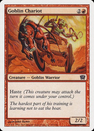 Goblin Chariot [Ninth Edition] | Enigma On Main