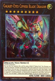 Galaxy-Eyes Cipher Blade Dragon [Shonen Jump Magazine Promos] [JUMP-EN081] | Enigma On Main