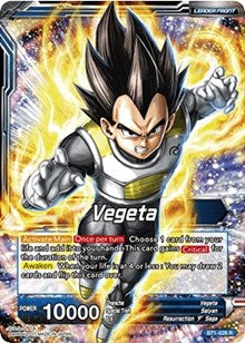 Vegeta // Super Saiyan Blue Vegeta [BT1-028] | Enigma On Main