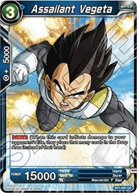 Assailant Vegeta [BT1-037] | Enigma On Main