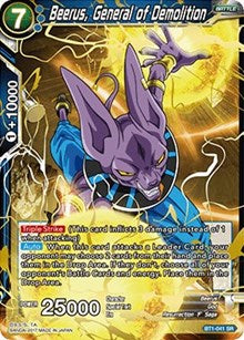 Beerus, General of Demolition [BT1-041] | Enigma On Main