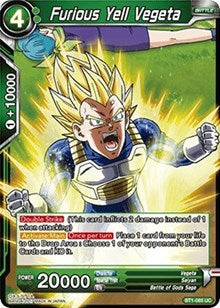 Furious Yell Vegeta [BT1-065] | Enigma On Main