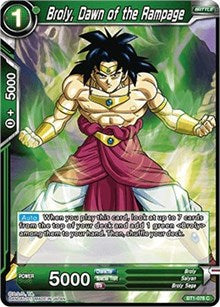 Broly, Dawn of the Rampage [BT1-076] | Enigma On Main