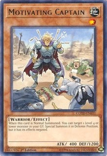 Motivating Captain [Code of the Duelist] [COTD-EN031] | Enigma On Main