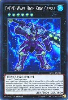 D/D/D Wave High King Caesar [Code of the Duelist] [COTD-EN042] | Enigma On Main