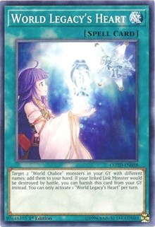 World Legacy's Heart [Code of the Duelist] [COTD-EN058] | Enigma On Main